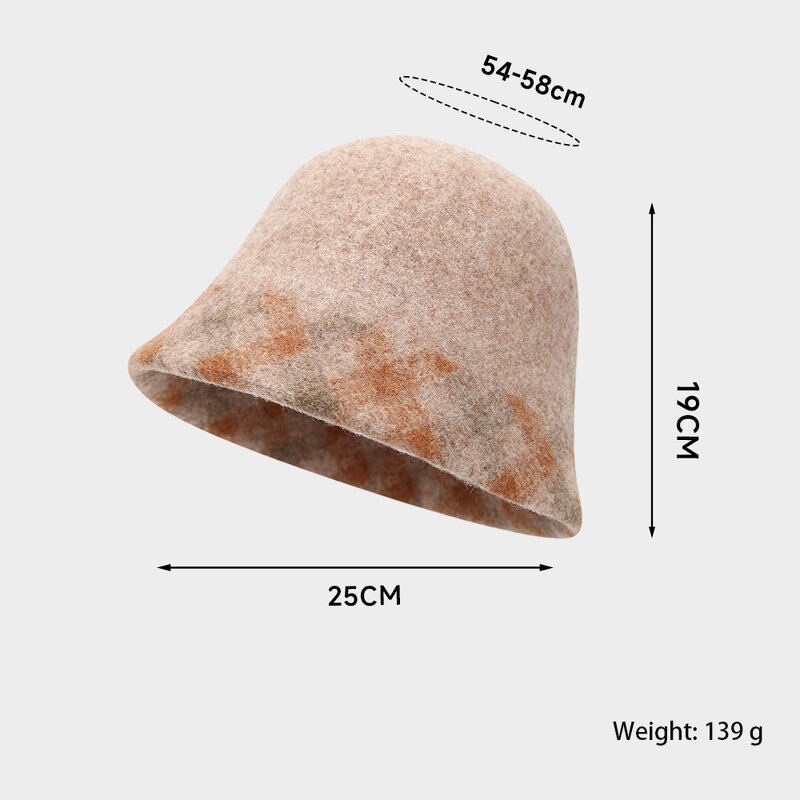 Fisherman's Hat Supplier - OEM Autumn Winter Wool New Versatile Fashionable