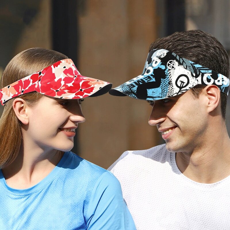 Baseball Cap Supplier - OEM Summer Sports Graffiti Striped Cotton Golf