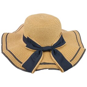 Straw Hat Manufacturer - OEM Women's Summer Outdoor Paper Sun Beach Hat