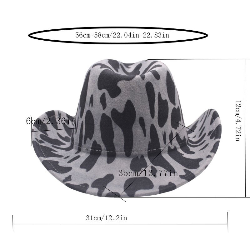 Cowboy Hat Supplier - OEM Wholesale Price Newly Style Western Party Multi