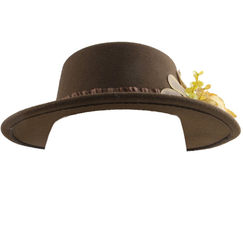 Fur Hat Supplier - OEM Fashionable Unisex Hand Embroidery Elegant Sun