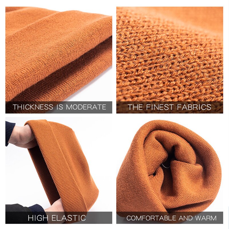 Knit Hats Factory - OEM Hot Selling Jacquard Embroidery Winter Beanies