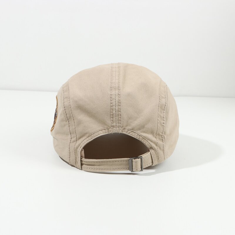 Beret Hat Factory - OEM Unisex Adult Custom Logo Sporty Designs Checkered