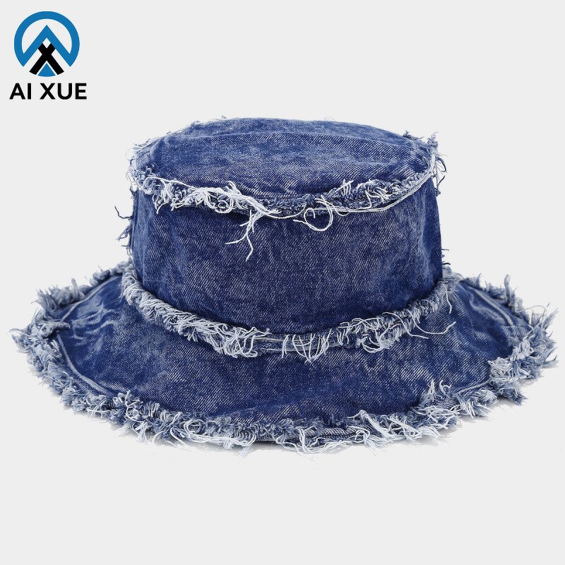Basin Hat Manufacturer - OEM Korean Washed Rough Brim Double-sided Retro