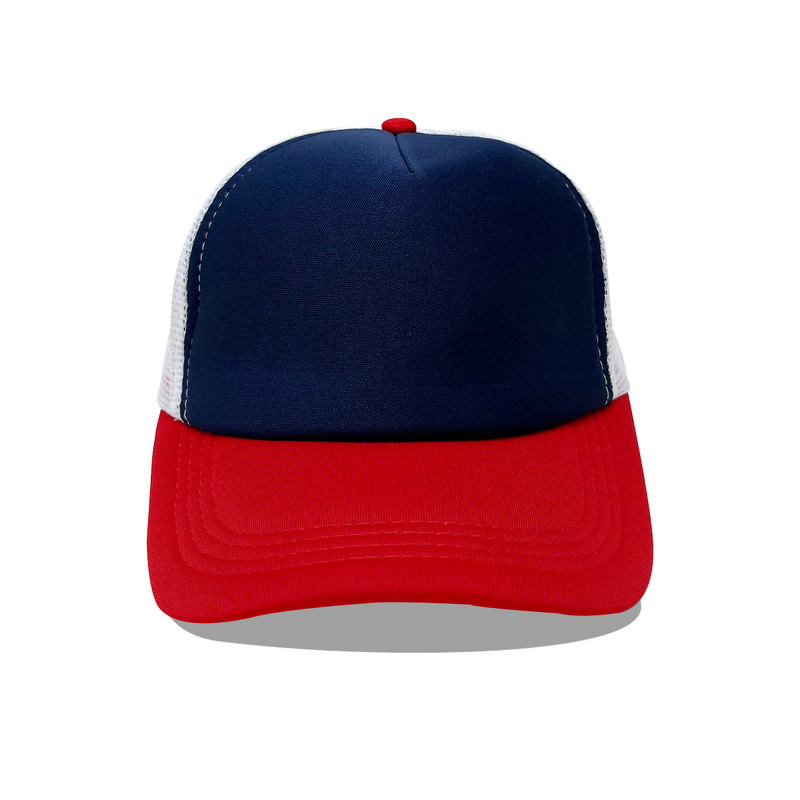 Trucker Hat Manufacturer - OEM Unisex PVC Sponge Mesh Solid Color 6-Panel