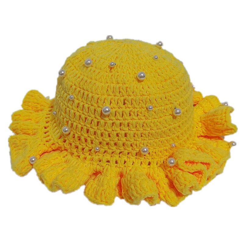 Fisherman Hat Factory - OEM Cross-border Handmade 3D Embroidery Pleated