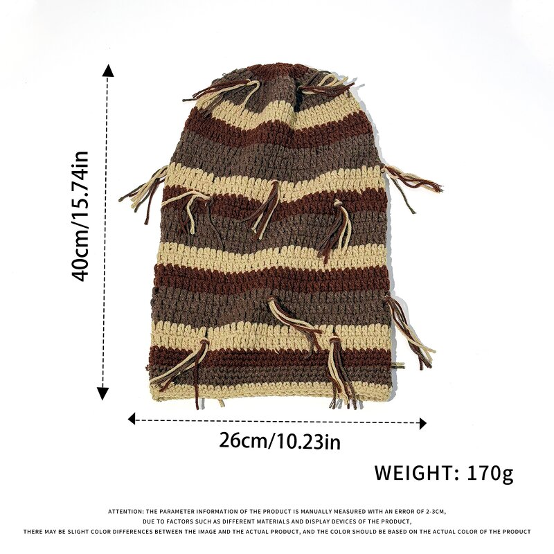 Slouchy Beanie Manufacturer - OEM Handmade Rainbow Striped Rasta Style