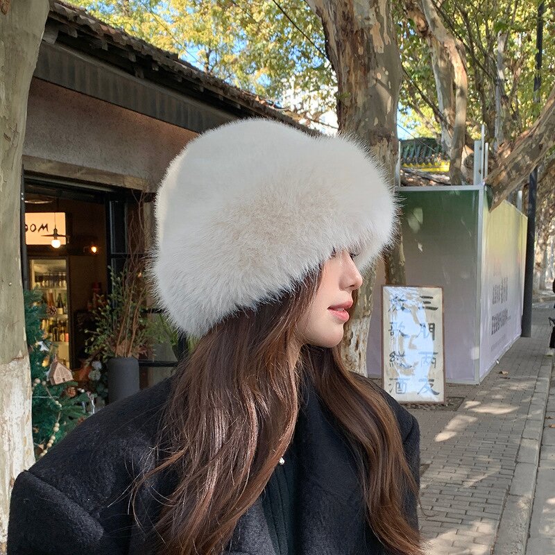 Fisherman Hat Manufacturer - OEM Autumn Winter Warm Mongolia Imitation Fur