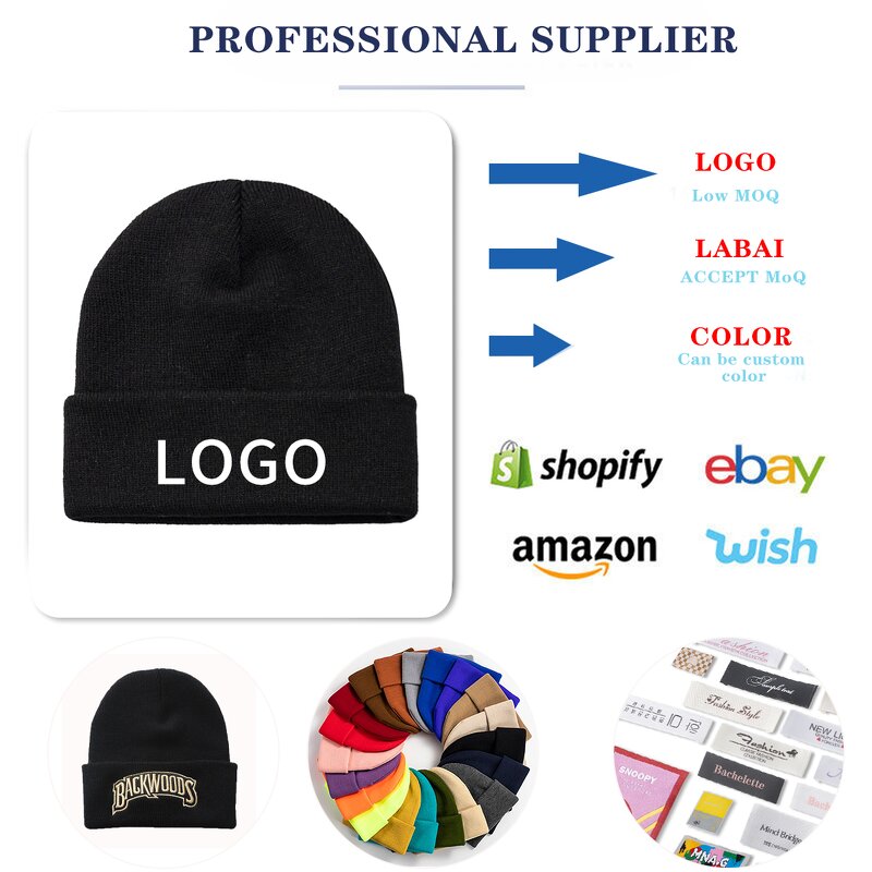 Knit Hats Factory - OEM Hot Selling Jacquard Embroidery Winter Beanies