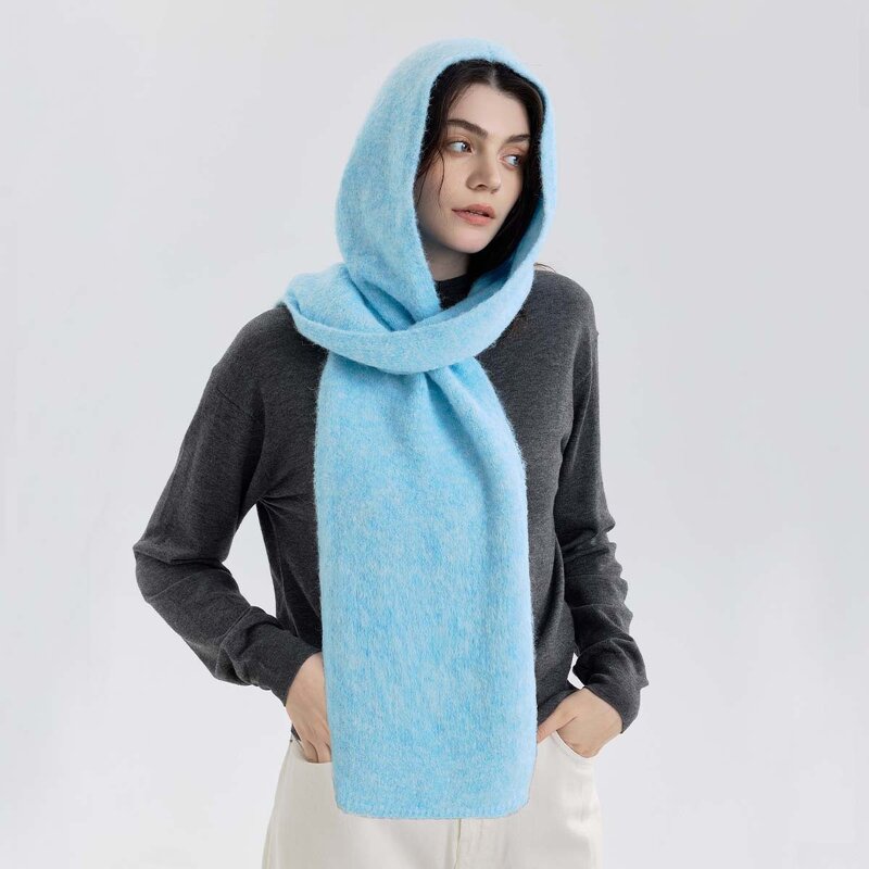 Knitted Scarf Factory - OEM New Versatile Men's Women's Polyester Custom