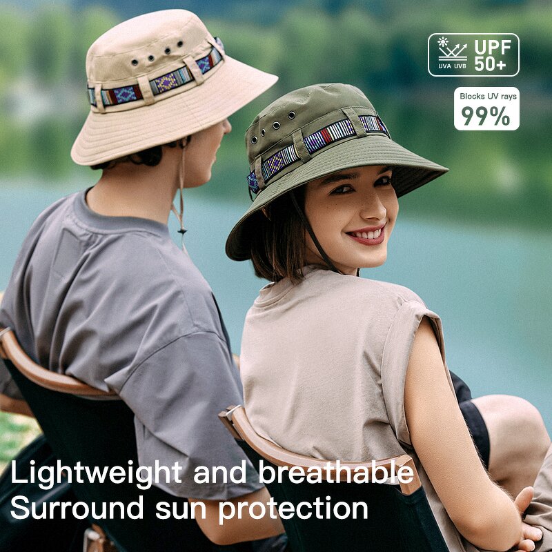Bucket Hat Supplier - OEM Wholesale Waterproof UV Protection Boonie Wide