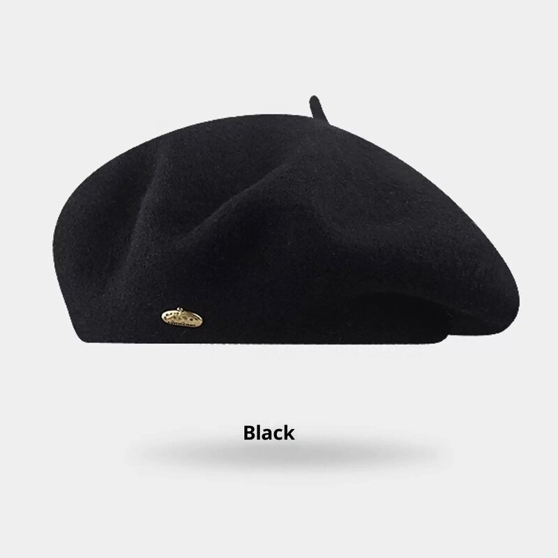 Wool Beret Manufacturer - OEM New Style Thickened Lined Women's French