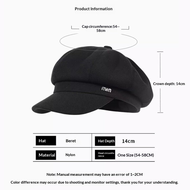 Octagonal Beret Factory - OEM 2026 Custom Striped Polyester Cotton Knitted