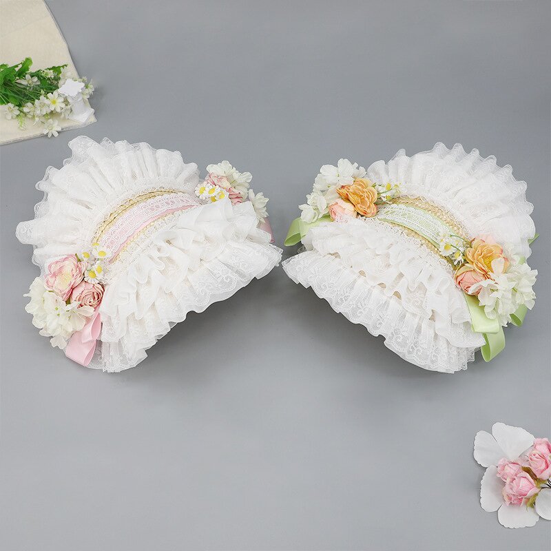Straw Sun Hat Factory - OEM Fashionable Handmade Natural Grass Lace Bow