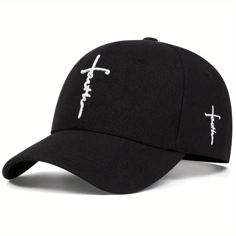 Baseball Cap Manufacturer - OEM Factory Direct Unisex Customizable Faith Cross