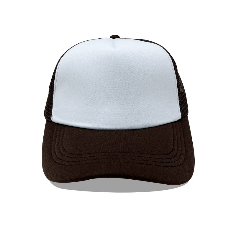 Trucker Hat Manufacturer - OEM Unisex PVC Sponge Mesh Solid Color 6-Panel