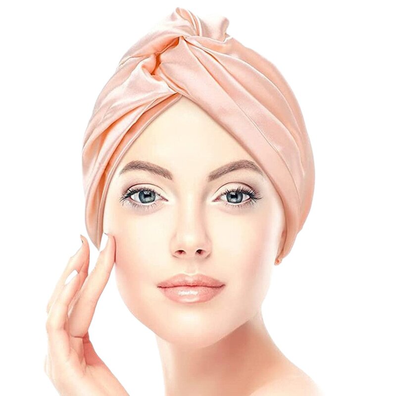 Twist Hat Factory - OEM Double-layer Three-dimensional Fold Silk Hair Care