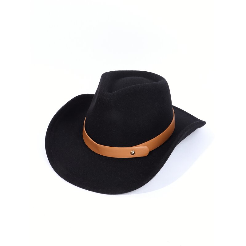 Cowboy Top Hat Factory - OEM Hot Selling Unisex Western Wool Breathable