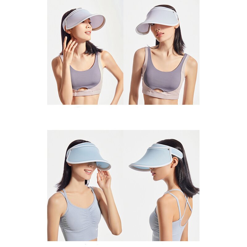 UV Protection Hat Manufacturer - OEM Women's Fashion Wide Brim PVC Polyester