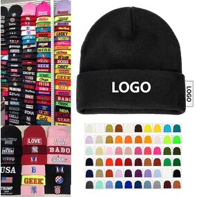 Knit Hats Factory - OEM Hot Selling Jacquard Embroidery Winter Beanies