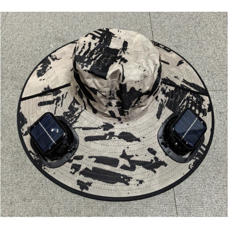 Solar Fan Cap Factory - OEM Hot Selling Simple Two Built-in Solar Fans