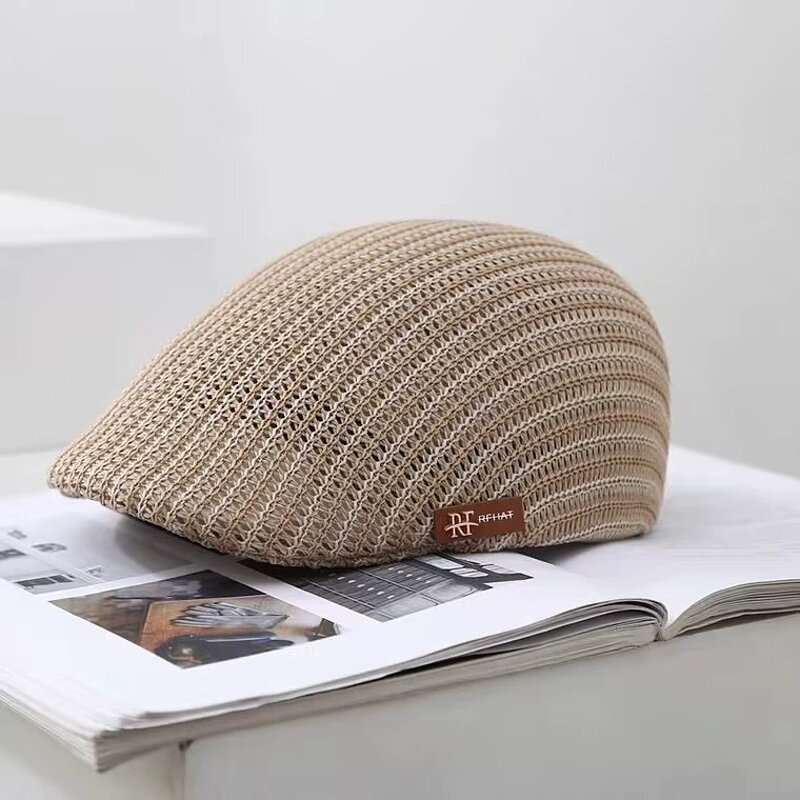 Summer Beret Manufacturer - OEM Best Sell Wholesale Customizable Retro Forward