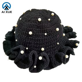 Fisherman Hat Factory - OEM Cross-border Handmade 3D Embroidery Pleated