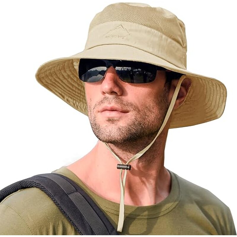 Men's Sun Hat Manufacturer - OEM Summer Hiking Fishing Oversized Polyester