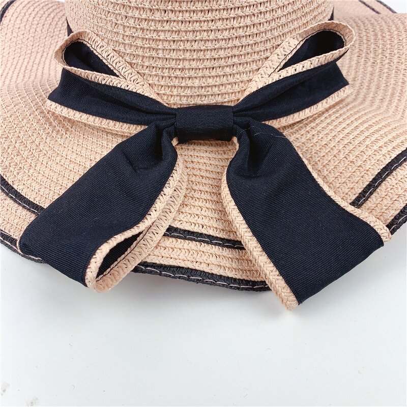 Straw Hat Manufacturer - OEM Women's Summer Outdoor Paper Sun Beach Hat