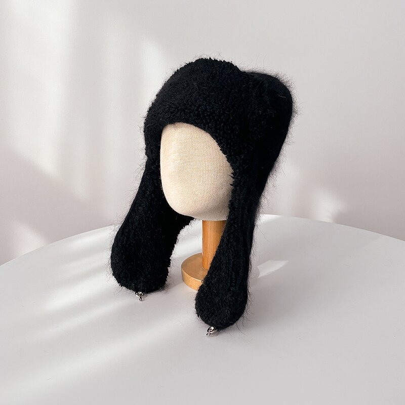 Rabbit Fur Beanie Supplier - OEM Factory Direct Customizable Unisex Hat