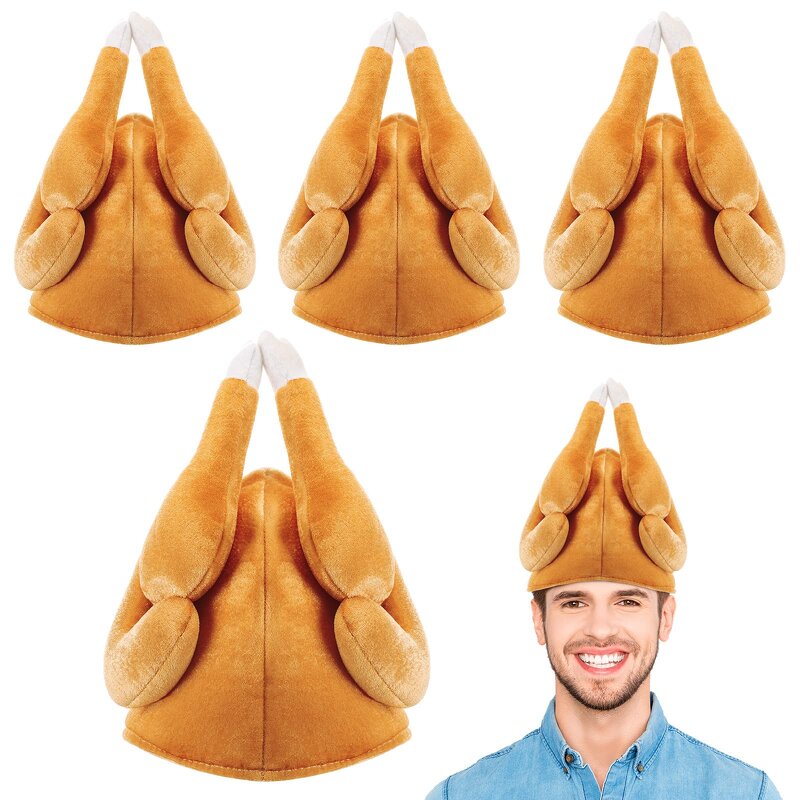 Turkey Hat Supplier - OEM Soft Thanksgiving Stuffed Toy Kids Cotton