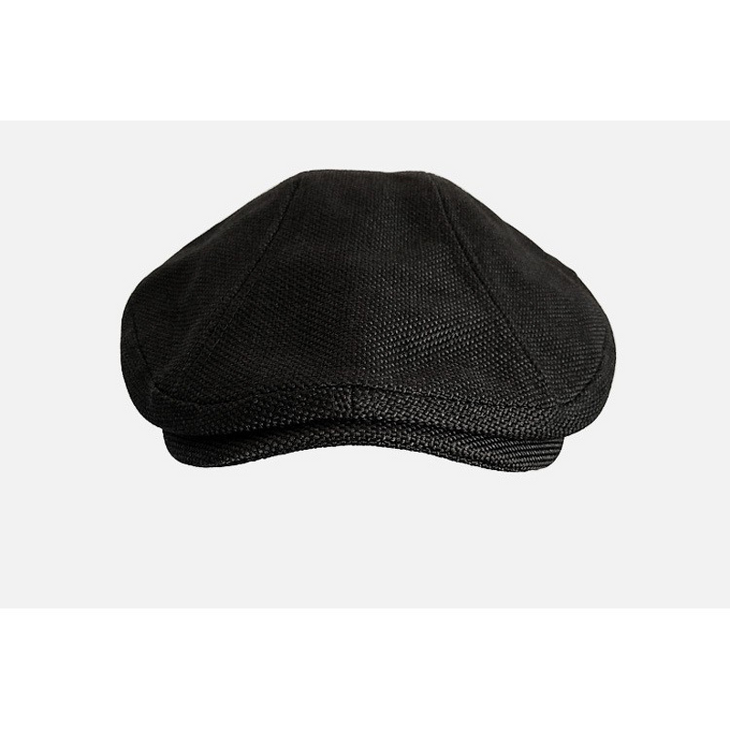 Linen Flat Cap Factory - OEM Premium Vintage Newsboy Breathable Sun Hat