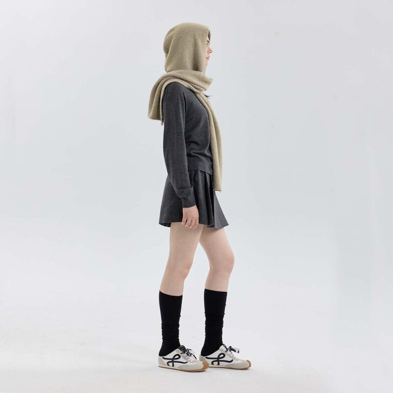 Knitted Scarf Factory - OEM New Versatile Men's Women's Polyester Custom