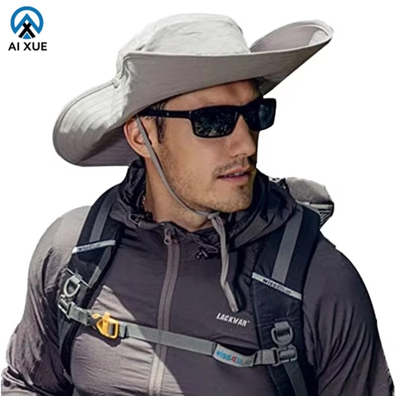 Men's Sun Hat Manufacturer - OEM Summer Hiking Fishing Oversized Polyester