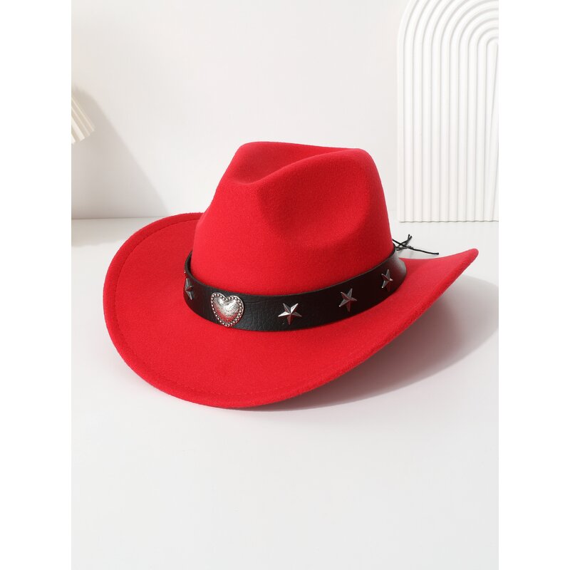 Western Cowboy Hat Manufacturer - OEM Vintage Ethnic Style Roll Brim Felt