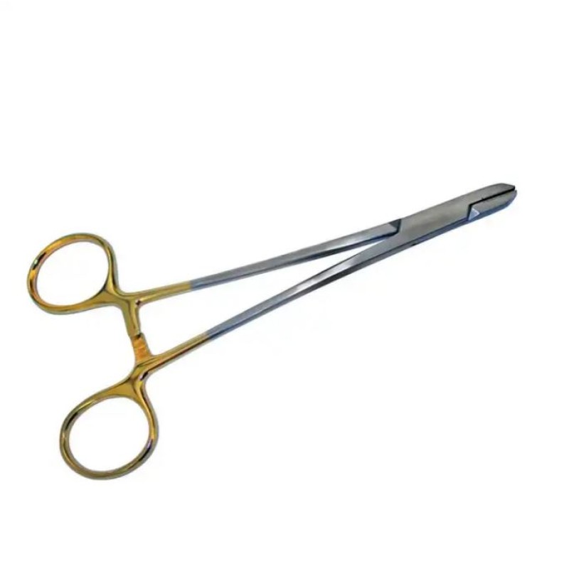 Needle Holder Manufacturer - OEM TC Forceps Half Gold