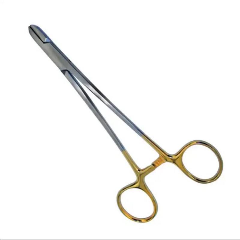 Needle Holder Manufacturer - OEM TC Forceps Half Gold