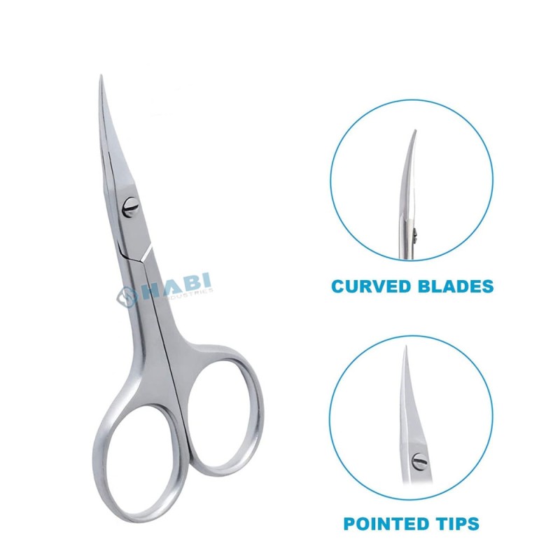 Manicure Scissors Factory - OEM Satin Finished Fine