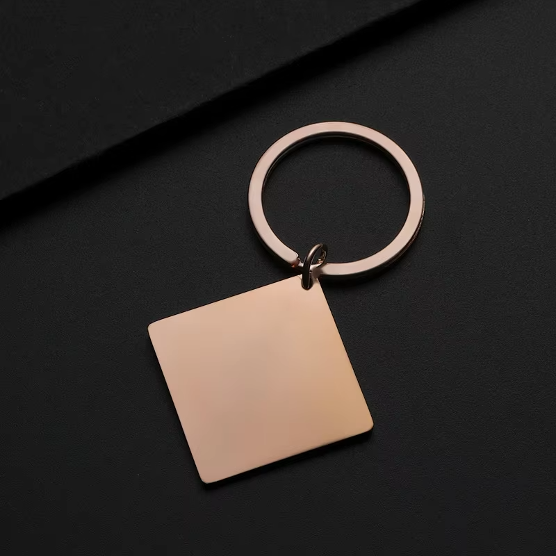 Square Tag Factory - OEM Vintage Style Keychain