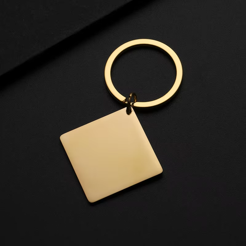 Square Tag Factory - OEM Vintage Style Keychain
