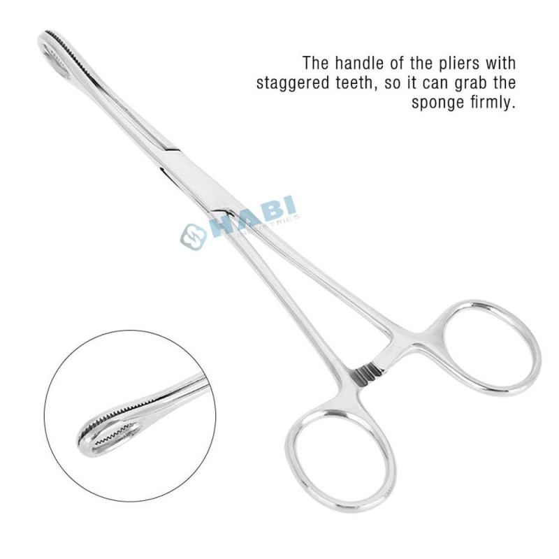 Sponge Forceps Manufacturer - OEM Professional Body Piercing