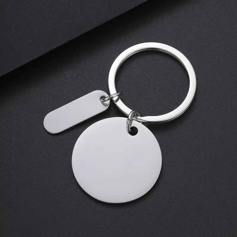 Metal Keychain Factory - OEM Multicolor Blank Pendant