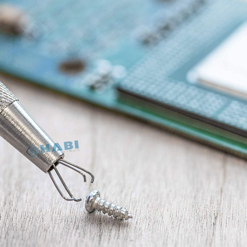 Stone Tweezers Manufacturer - OEM 4 Prong Classic Style