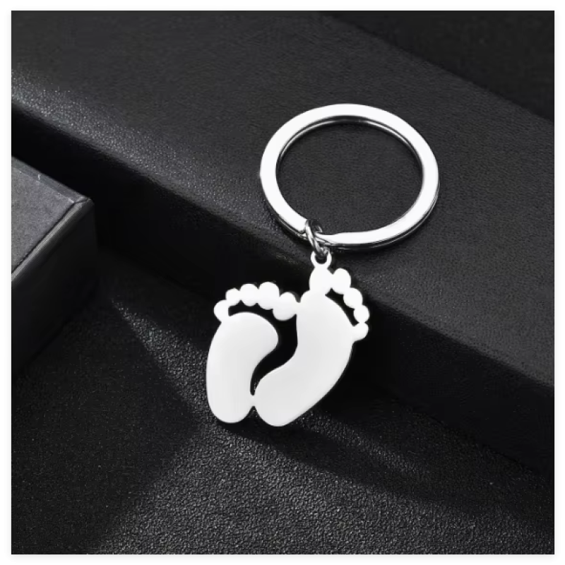 Baby Foot Keychain Factory - OEM Customized Jewelry Gift