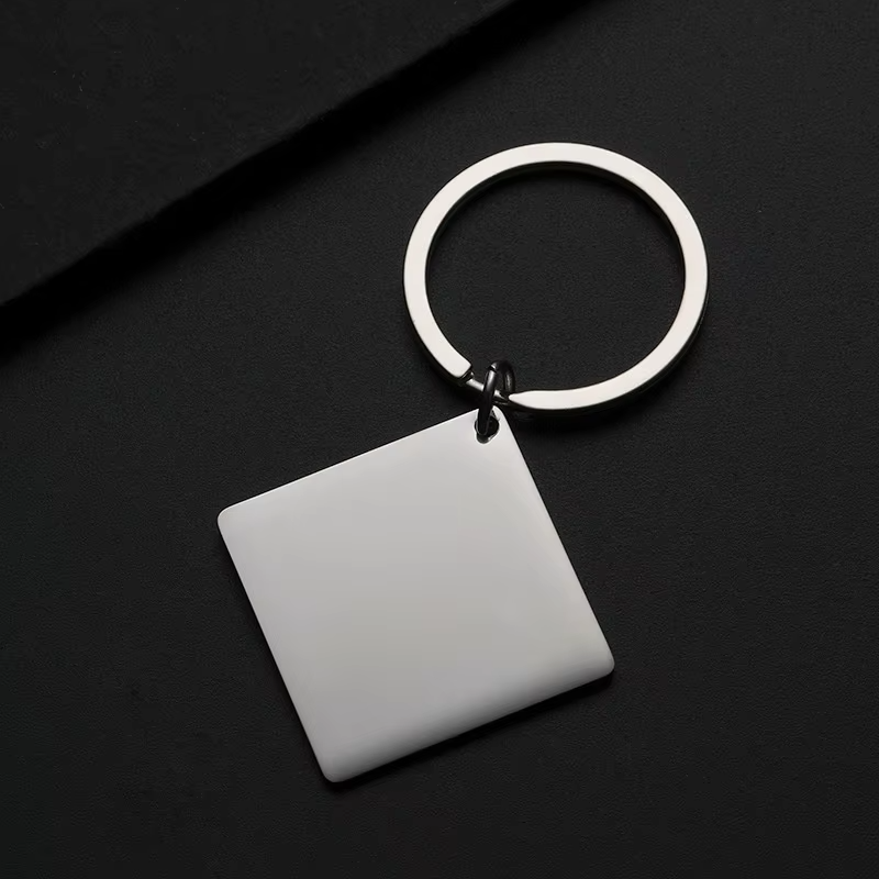 Square Tag Factory - OEM Vintage Style Keychain