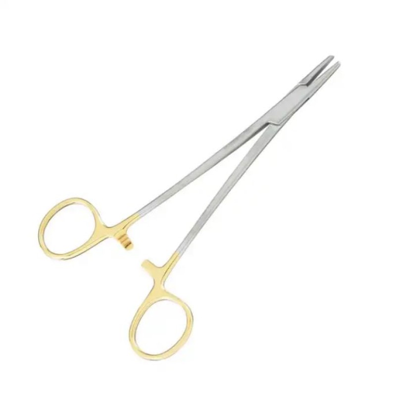 Needle Holder Factory - OEM Gold Handle Hemostatic