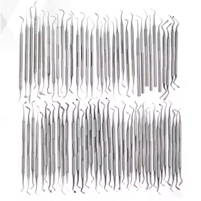 Teeth Cleaning Spatulas Manufacturer - OEM Steel Scraper Kit