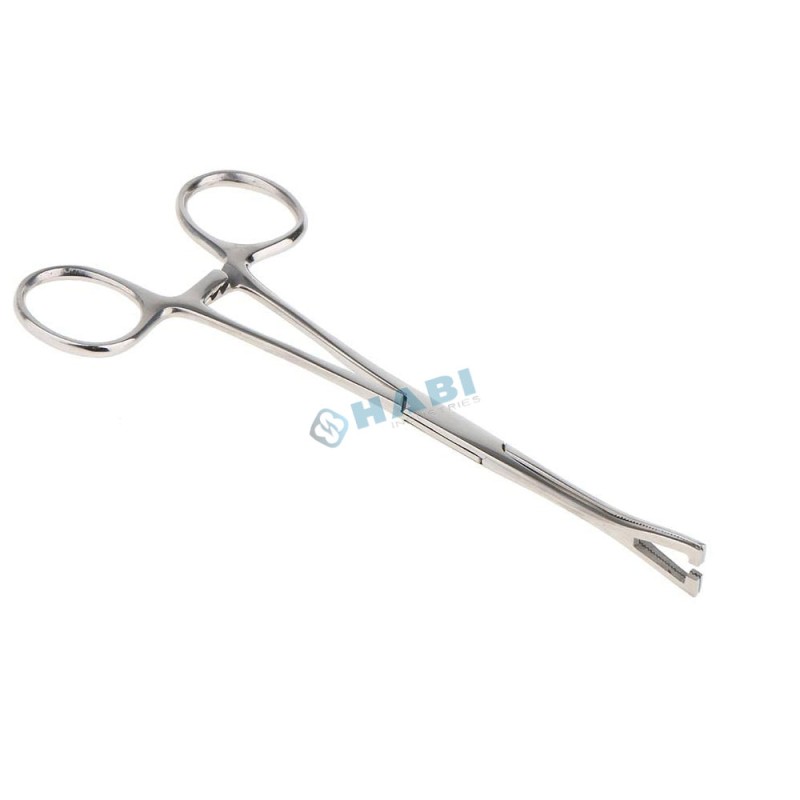 Body Piercing Forceps Manufacturer - OEM 15 CM Slotted Steel