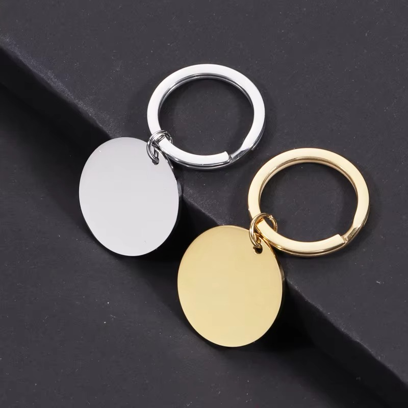 Stainless Steel Keychain Manufacturer - OEM Luxury Heart Shape