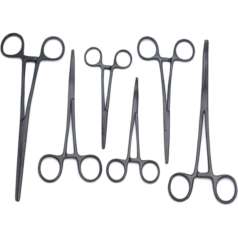 Hemostat Set Factory - OEM 6 Piece Fishing Taxidermy